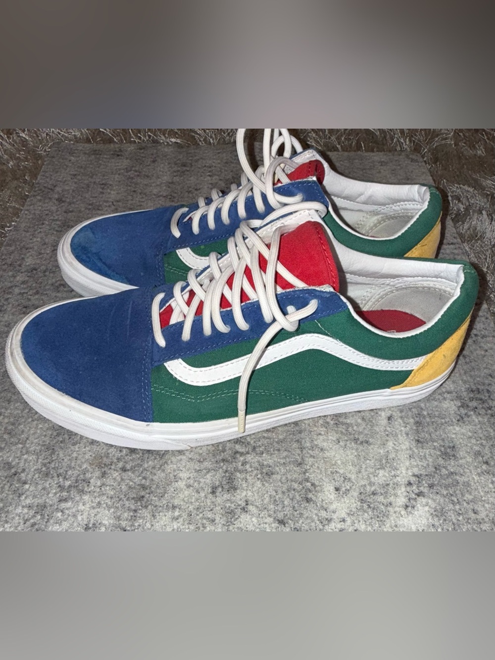 Vans Old Skool ‘Yacht Club’ Suede Canvas Sneakers - Low Men’s 10.5 Women’s 12